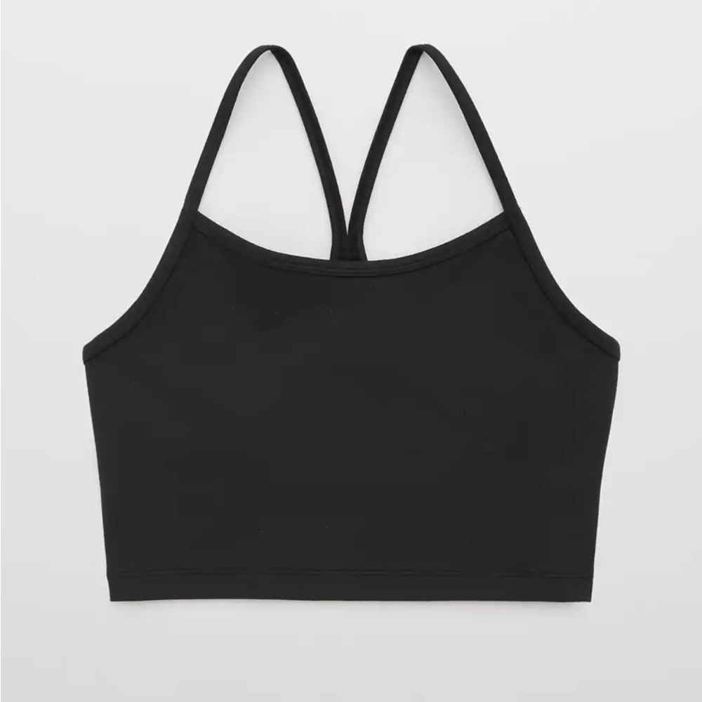 Aerie Black Crop Top